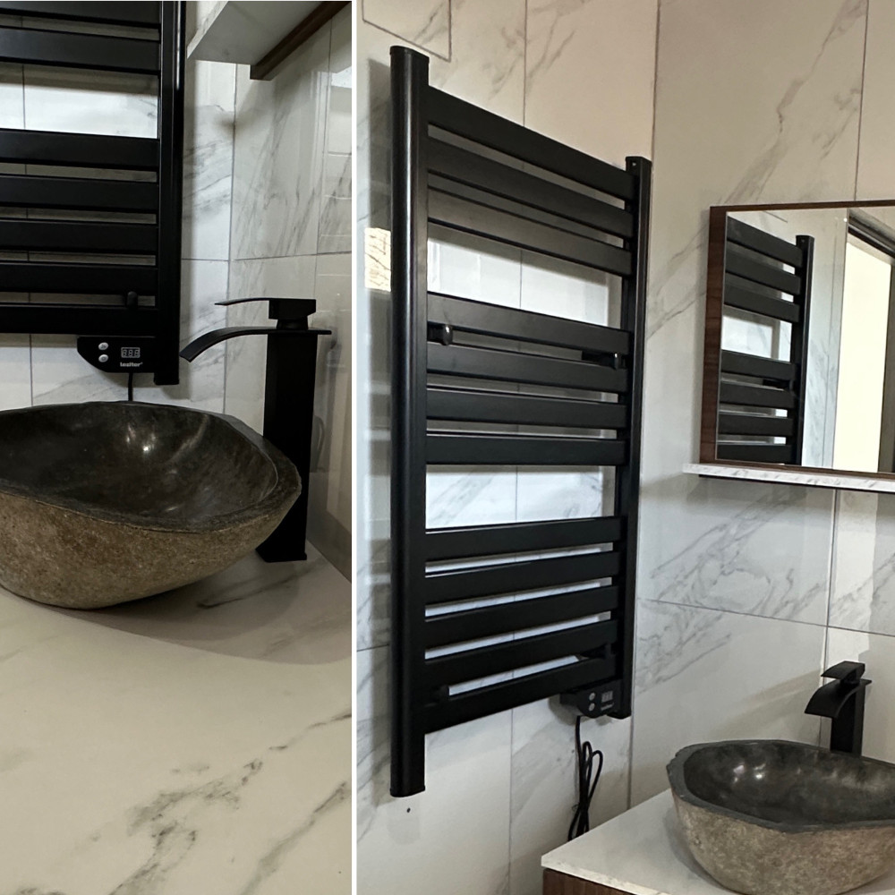 Elektromos törölközőszárító radiátor 500W
