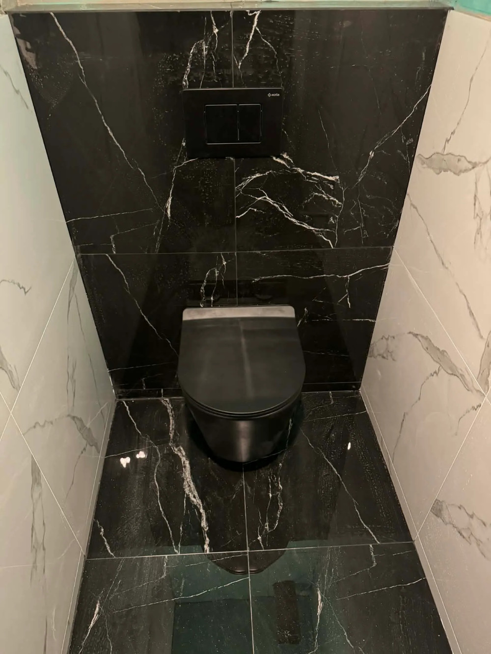 Ride fali, rimless WC soft close ülőkével
