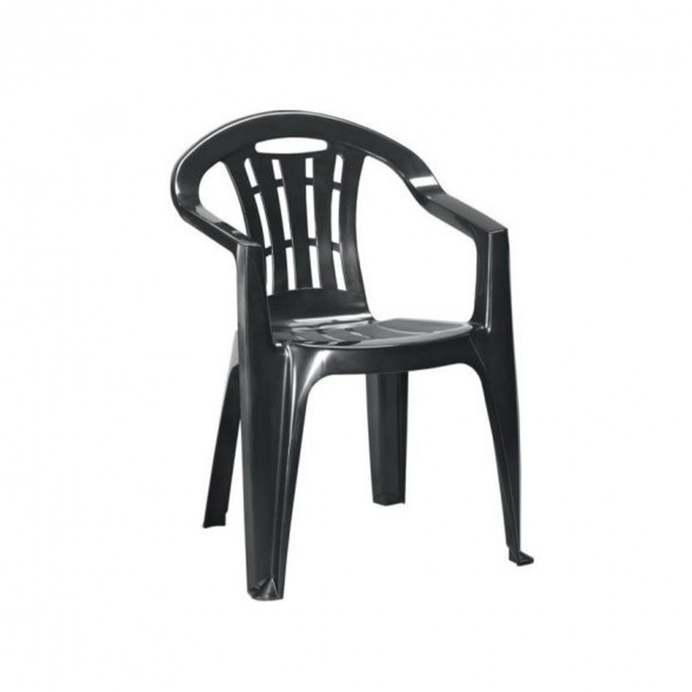 Image of Mallorca műanyag kerti szék grafit színben