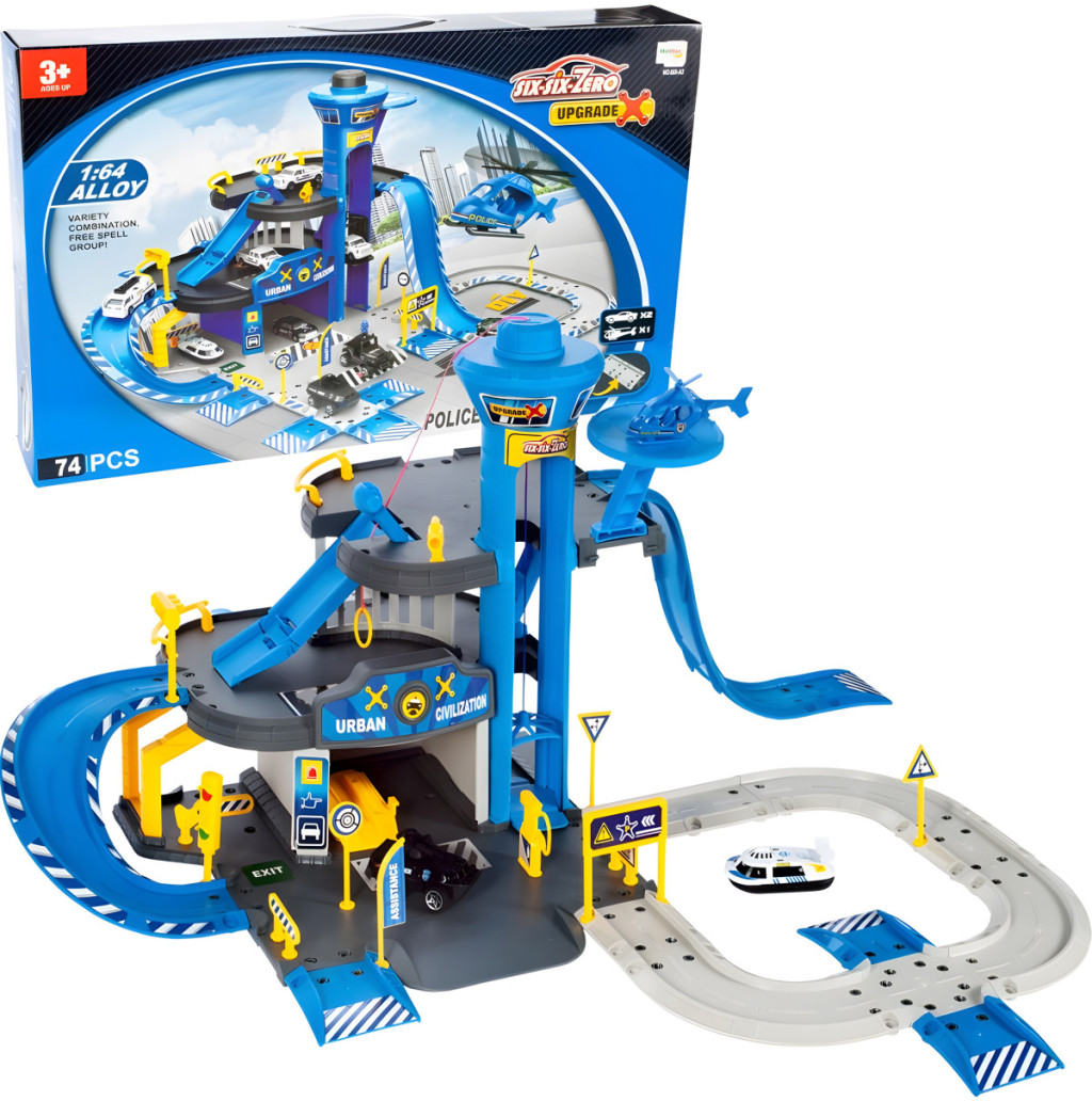 Image of 3 szintes rendőrségi garázs lifttel, 74 darabos