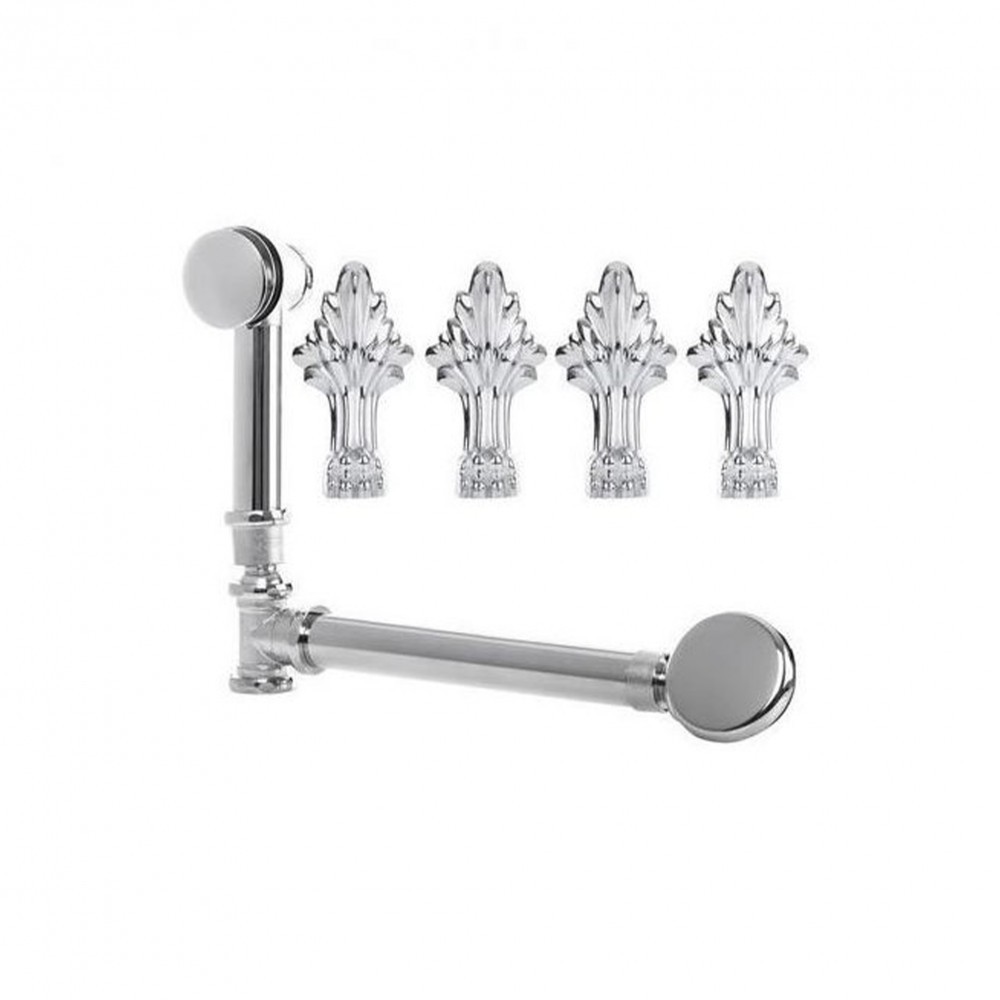 Image of ACHR Lábak és leeresztő Antica szabadon álló kádhoz, króm