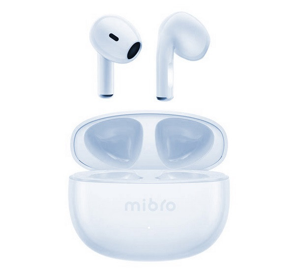 MIBRO EARBUDS 4 bluetooth fülhallgató SZTEREO (v5.3, TWS, mikrofon, zajszűrő, IPX4 vízálló + töltőtok) LILA